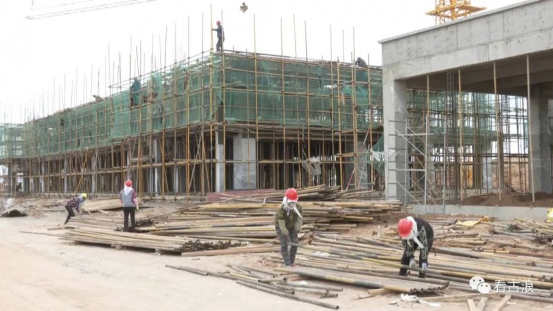 海升集团现代智能温室示范项目建设势头正劲(古浪)3