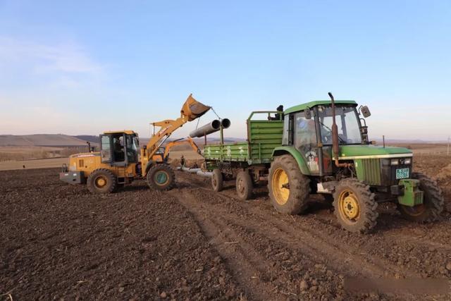 莫拐农场项目新建节水灌溉农田2万亩3