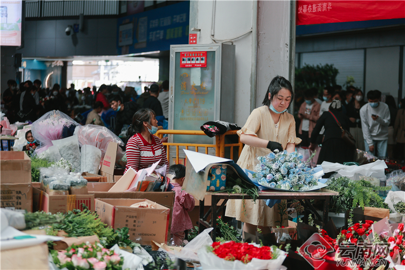 5·20“催热”鲜花市场7