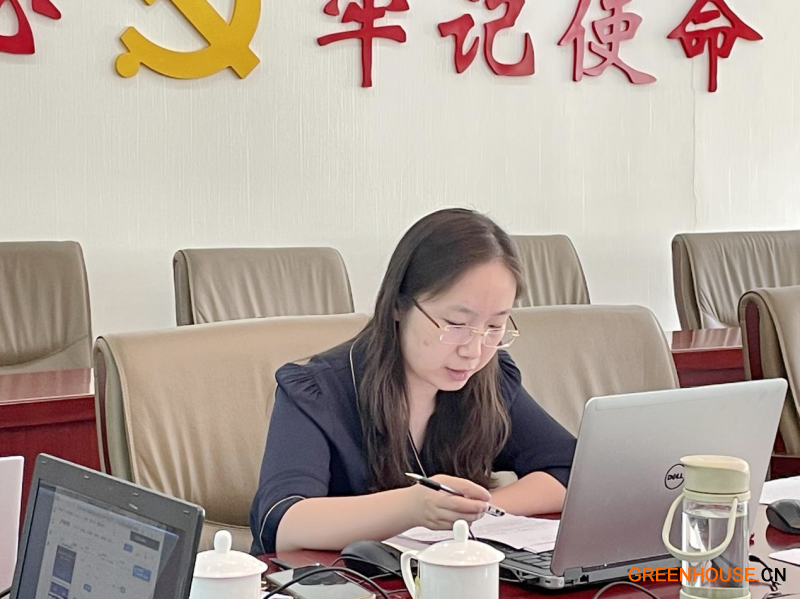 北京市农业农村局种植业管理处副处长王甜甜致辞