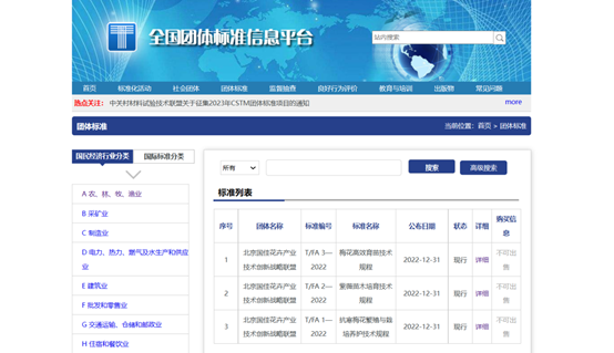 花卉联盟三项标准正式发布