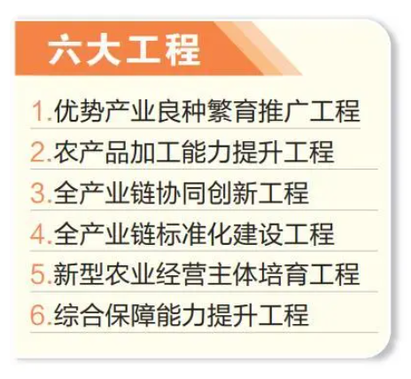 重庆将大力培育六大工程
