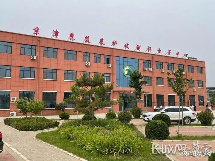 京津冀蔬菜科技测评示范中心。长城网·冀云客户端记者 贾宏博 摄