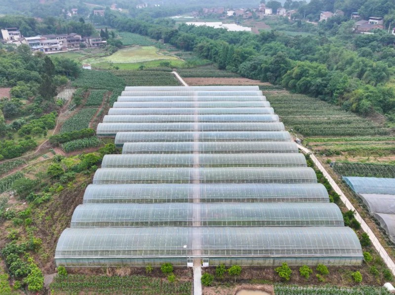 俯瞰沙坪坝区回龙坝镇的恒筑庄园2