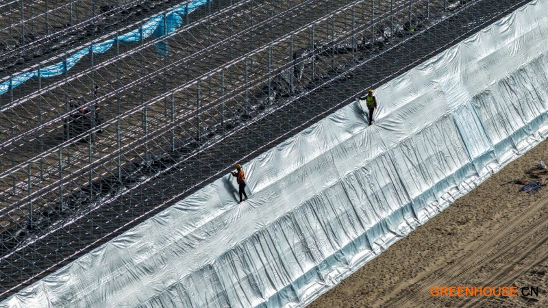 和墨洛产业园新型连栋温室项目1