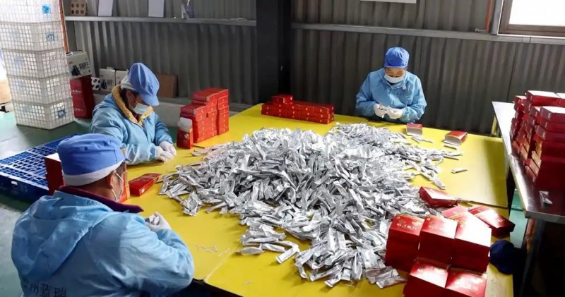 麻江蓝莓-赶制春晚联名产品订单