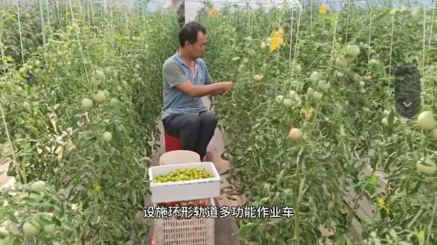 设施环形轨道多功能作业车
